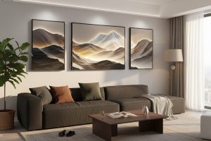 Top 5 Tranh Canvas Trang Trí Phòng Khách Dẫn Đầu Xu Hướng 2026 Top 5 Tranh Canvas Trang Trí Phòng Khách