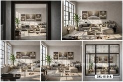 Tranh Canvas Hươu Vàng Nghệ Thuật Nâu Trầm Sang Trọng Hiện Đại Mã-3XL-010-A 3XL 010 A Tranh Canvas Hươu Vàng Nghệ Thuật Nâu Trầm Sang Trọng Hiện Đại m5