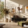 Tranh ngựa phong thủy - Biểu tượng tài lộc và vượng khí thịnh vượng 3XL 019 A m1 tranh ngua phong thuy hien dai khung go sang sua cho phong khach xuongtranhcanvas