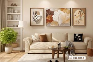 Tranh quả ngọt nghệ thuật - Biểu tượng sung túc và tài lộc viên mãn tràn ngập ngôi nhà 3XL 029 B m7 tranh qua ngot nghe thuat ket hop noi that go cao cap sang trong xuongtranhcanvas