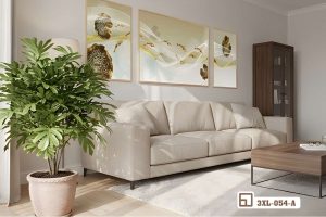 Tranh dòng suối cá nghệ thuật - Biểu tượng cát lành và phú quý bền vững cho gia chủ 3XL 054 A m7 tranh dong suoi ca nghe thuat tinh te goc nhin tu sofa xuongtranhcanvas