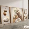 Tranh gia đình voi phong thủy - Gắn kết yêu thương và thu hút vượng khí tài lộc 3XL 055 B m1 bo tranh gia dinh voi phong thuy dat san buc go khong gian mo xuongtranhcanvas