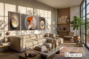 3XL 161 A m1 tranh truu tuong hinh khoi cao cap tua tuong phong khach xuongtranhcanvas