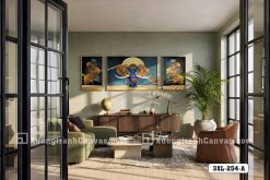 Tranh Canvas Voi Thần Quyền Quý Và Lá Rẻ Quạt-Tranh Canvas Cao Cấp Sang Trọng Mã-3XL-254-A 3XL 254 A Tranh Canvas Voi Thần Quyền Quý Và Lá Rẻ Quạt Tranh Canvas Cao Cấp Sang Trọng m6
