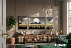 Tranh Canvas Nhật Nguyệt Hội Tụ Và Rừng Thông Dát Vàng Đẳng Cấp Mã-3XL-370-A 3XL 370 A Tranh Canvas Nhật Nguyệt Hội Tụ Và Rừng Thông Dát Vàng Đẳng Cấp m6