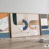 Tranh Canvas Hình Học Bauhaus Trừu Tượng Phối Màu Hiện Đại Trung Tính Mã-3XL-434-A 3XL 434 A Tranh Canvas Hình Học Bauhaus Trừu Tượng Phối Màu Hiện Đại Trung Tính m1