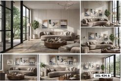 Tranh Canvas Hình Học Bauhaus Trừu Tượng Phối Màu Hiện Đại Trung Tính Mã-3XL-434-A 3XL 434 A Tranh Canvas Hình Học Bauhaus Trừu Tượng Phối Màu Hiện Đại Trung Tính m5
