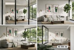 Tranh Canvas Xương Rồng Pop Art Tông Hồng Xanh Phong Cách Scandinavian Mã-B2-003-A2 B2 003 A2 Tranh Canvas Xương Rồng Pop Art Tông Hồng Xanh Phong Cách Scandinavian m5