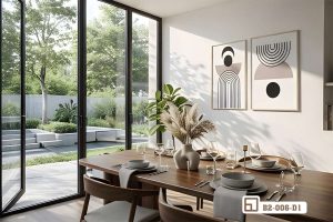 Tranh hình học tối giản - Bản giao hưởng của đường nét và không gian sang trọng B2 006 D1 m8 tranh hinh hoc toi gian khong gian mo goc nhin toan canh sang trong xuongtranhcanvas