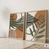 Tranh Canvas Họa Tiết Lá Cây Trừu Tượng Tông Vàng Mustard Hiện Đại Mã-B2-009-D1 B2 009 D1 Tranh Canvas Họa Tiết Lá Cây Trừu Tượng Tông Vàng Mustard Hiện Đại m1