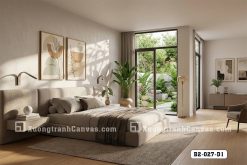 Tranh Canvas Hình Học Trừu Tượng Tông Xanh Sage Và Nâu Kem Mã-B2-027-D1 B2 027 D1 Tranh Canvas Hình Học Trừu Tượng Tông Xanh Sage Và Nâu Kem m4