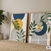 Tranh Canvas Hình Học Tối Giản-Nghệ Thuật Đối Đối Xứng Sun-Moon Navy Mã-B2-028-D1 B2 028 D1 Tranh Canvas Hình Học Tối Giản Nghệ Thuật Đối Đối Xứng Sun Moon Navy m1