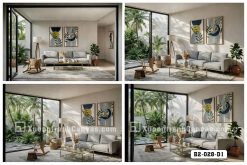 Tranh Canvas Hình Học Tối Giản-Nghệ Thuật Đối Đối Xứng Sun-Moon Navy Mã-B2-028-D1 B2 028 D1 Tranh Canvas Hình Học Tối Giản Nghệ Thuật Đối Đối Xứng Sun Moon Navy m5