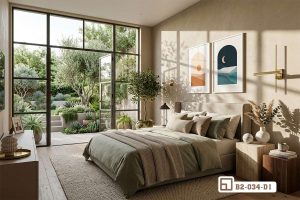 Tranh phong cảnh hoàng hôn - Khúc giao mùa kỳ diệu đánh thức cảm xúc thăng hoa B2 034 D1 m2 tranh phong canh hoang hon treo phong ngu master am ap xuongtranhcanvas