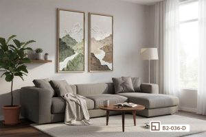 Tranh núi non hùng vĩ - Tuyệt tác kiến tạo không gian sống đỉnh cao thời đại B2 036 D1 m6 tranh nui non hung vi treo tuong phong khach lon canh sofa xuongtranhcanvas