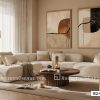 Tranh Canvas Trừu Tượng Tông Đất Beige Hiện Đại Cho Phòng Khách Mã-B2-055-D1 B2 055 D1 Tranh Canvas Trừu Tượng Tông Đất Beige Hiện Đại Cho Phòng Khách m1