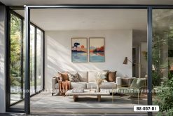 Tranh Canvas Phong Cảnh Nhật Bản Mặt Trời Đỏ Tông Cam Xanh Japandi Mã-B2-057-D1 B2 057 D1 Tranh Canvas Phong Cảnh Nhật Bản Mặt Trời Đỏ Tông Cam Xanh Japandi m7