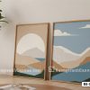 Tranh Canvas Phong Cảnh Tối Giản Màu Pastel Hiện Đại Decor Phòng Khách Mã-B2-071-B1 B2 071 B1 Tranh Canvas Phong Cảnh Tối Giản Màu Pastel Hiện Đại Decor Phòng Khách m1