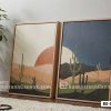 Tranh Canvas Sa Mạc Tối Giản Sắc Xanh Rêu Hiện Đại Phong Cách Scandinavian Mã-B2-089-D1 B2 089 D1 Tranh Canvas Sa Mạc Tối Giản Sắc Xanh Rêu Hiện Đại Phong Cách Scandinavian m1