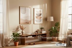 Tranh Canvas Hình Học Trừu Tượng Tông Cam Đất Pastel Tối Giản Hiện Đại Mã-B2-094-B1 B2 094 B1 Tranh Canvas Hình Học Trừu Tượng Tông Cam Đất Pastel Tối Giản Hiện Đại m3