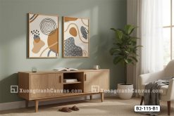 Tranh Canvas Hình Khối Trừu Tượng Tông Cam Đất Phong Cách Hiện Đại Mã-B2-115-B1 B2 115 B1 Tranh Canvas Hình Khối Trừu Tượng Tông Cam Đất Phong Cách Hiện Đại m3
