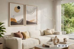 Tranh Canvas Nhật Nguyệt Đối Thoại Tông Nâu Đất Trầm Hiện Đại Boho Mã-B2-123-A2 B2 123 A2 Tranh Canvas Nhật Nguyệt Đối Thoại Tông Nâu Đất Trầm Hiện Đại Boho m6