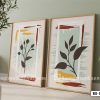 Tranh Canvas Thực Vật Trừu Tượng Tông Màu Vintage Phong Cách Modern Boho Mã-B2-125-B1 B2 125 B1 Tranh Canvas Thực Vật Trừu Tượng Tông Màu Vintage Phong Cách Modern Boho m1