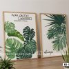 Tranh Canvas Lá Monstera Xanh Mát Phong Cách Modern Tropical Mã-B2-154-A2 B2 154 A2 Tranh Canvas Lá Monstera Xanh Mát Phong Cách Modern Tropical m1