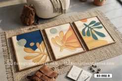 Tranh Canvas Nghệ Thuật Trừu Tượng Boho Màu Đất Cho Không Gian Sáng Tạo Mã-B3-002-B B3 002 B Tranh Canvas Nghệ Thuật Trừu Tượng Boho Màu Đất Cho Không Gian Sáng Tạo m5