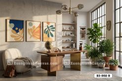 Tranh Canvas Nghệ Thuật Trừu Tượng Boho Màu Đất Cho Không Gian Sáng Tạo Mã-B3-002-B B3 002 B Tranh Canvas Nghệ Thuật Trừu Tượng Boho Màu Đất Cho Không Gian Sáng Tạo m6