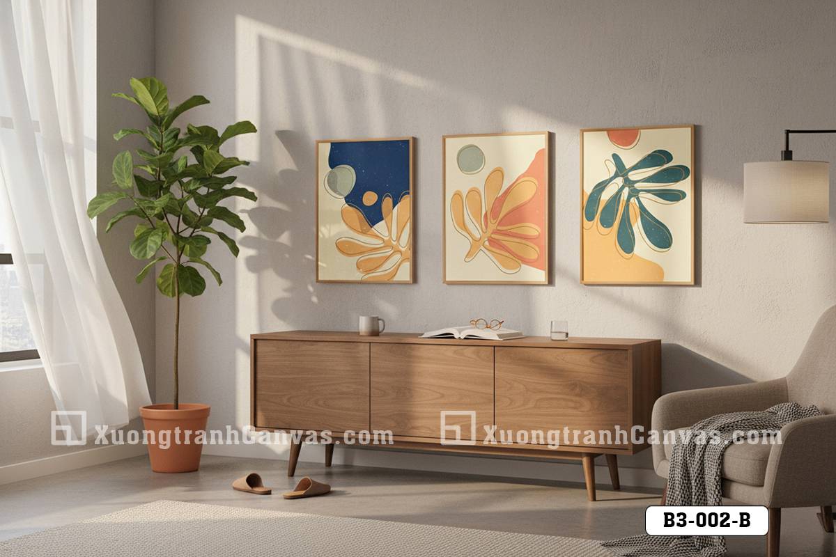 B3 002 B Tranh Canvas Nghệ Thuật Trừu Tượng Boho Màu Đất Cho Không Gian Sáng Tạo m7 B3 002 B Tranh Canvas Nghệ Thuật Trừu Tượng Boho Màu Đất Cho Không Gian Sáng Tạo m7