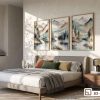 Tranh phong cảnh núi rừng - Khơi nguồn cảm hứng nghệ thuật đỉnh cao cho không gian sống B3 005 D m1 tranh phong canh nui rung treo phong ngu hien dai sang trong xuongtranhcanvas