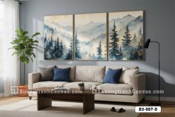 Tranh Canvas Nghệ Thuật Rừng Thông Sương Mờ Xanh Teal Decor Phòng Ngủ Mã-B3-007-D <p>Mang <u><strong>hơi thở của đại ngàn</strong></u> vào căn phòng với bộ <span style="color: #008080;"><strong>tranh canvas nghệ thuật</strong></span> rừng thông sương mù. Sự kết hợp giữa <em>sắc xanh Teal sâu thẳm</em> và <strong>hiệu ứng mờ ảo</strong> tạo nên một <span style="color: #2c3e50;">ốc đảo bình yên</span>, <u>giúp thư giãn tâm hồn</u> và <em>vỗ về giấc ngủ</em> sau ngày dài bận rộn.</p> B3 007 D Tranh Canvas Nghệ Thuật Rừng Thông Sương Mờ Xanh Teal Decor Phòng Ngủ m5
