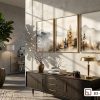 Tranh phong cảnh núi rừng - Khúc giao mùa hùng vĩ đánh thức khát vọng chinh phục B3 009 D m1 tranh phong canh nui rung treo tuong phong khach hien dai xuongtranhcanvas