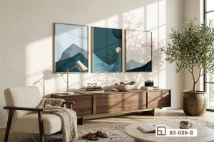 B3 025 B m1 tranh phong canh toi gian hien dai treo phong khach sang trong xuongtranhcanvas