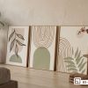 Tranh lá cây nghệ thuật - Bản giao hưởng thiên nhiên mang đậm dấu ấn đương đại B3 025 D m1 tranh la cay nghe thuat hien dai trung bay sat san nha moc mac xuongtranhcanvas