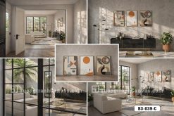 Tranh Canvas Hình Học Trừu Tượng Tông Cam Đất Và Nắng Mai Hiện Đại Mã-B3-039-C B3 039 C Tranh Canvas Hình Học Trừu Tượng Tông Cam Đất Và Nắng Mai Hiện Đại m3