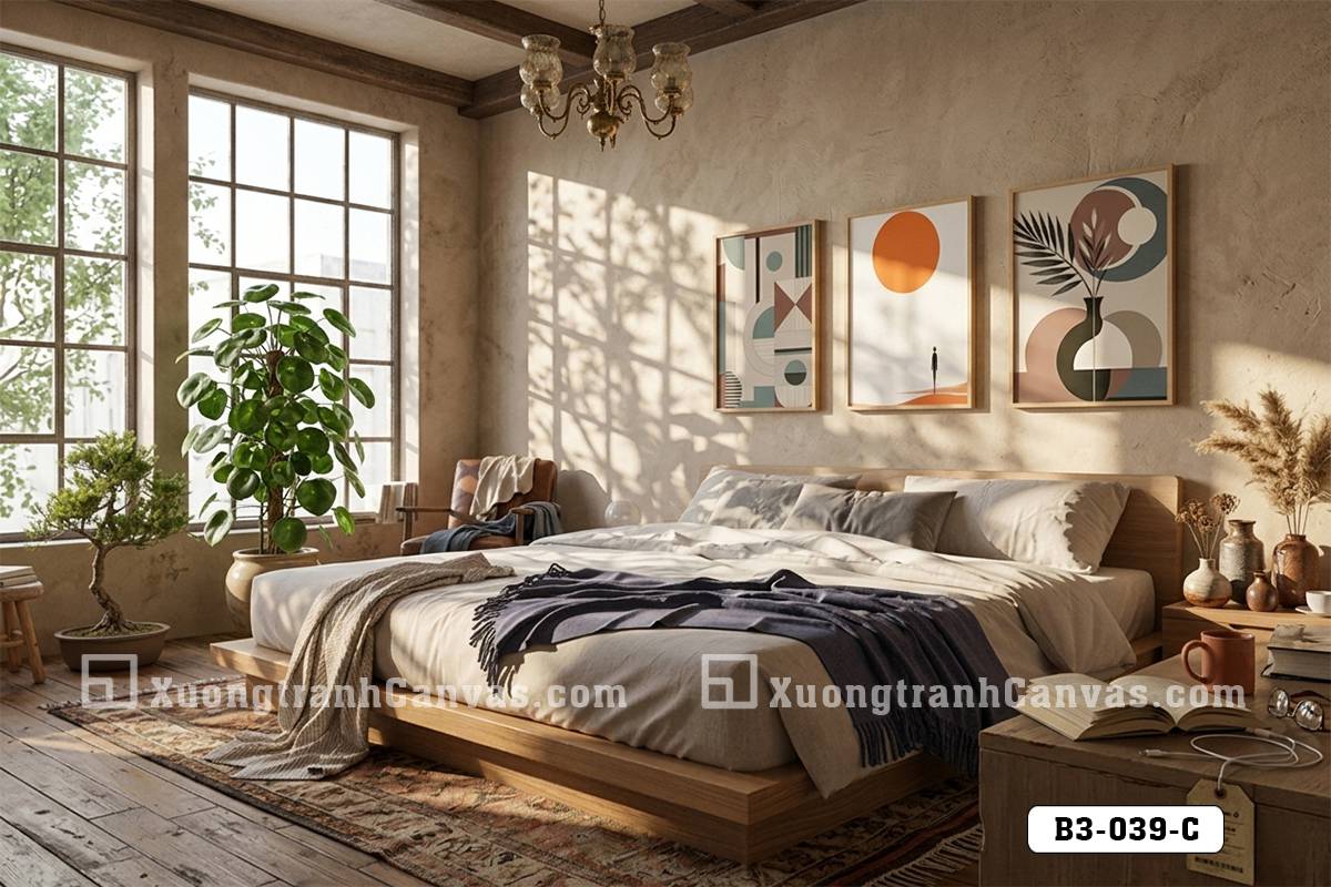B3 039 C Tranh Canvas Hình Học Trừu Tượng Tông Cam Đất Và Nắng Mai Hiện Đại m7 B3 039 C Tranh Canvas Hình Học Trừu Tượng Tông Cam Đất Và Nắng Mai Hiện Đại m7
