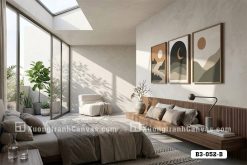 Tranh Canvas Nghệ Thuật Nhật Nguyệt Trừu Tượng Tông Màu Đất Tĩnh Lặng Mã-B3-052-B B3 052 B Tranh Canvas Nghệ Thuật Nhật Nguyệt Trừu Tượng Tông Màu Đất Tĩnh Lặng m4