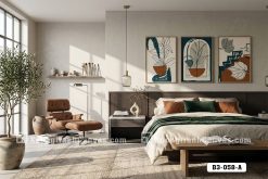 B3 058 A Tranh Canvas Trừu Tượng Thực Vật Đương Đại Bản Giao Hưởng Màu Sắc m4
