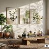 Bộ Tranh Canvas Thực Vật Đương Đại-Ngôn Ngữ Của Ánh Sáng Và Hình Khối Mã-B3-070-D Bộ tranh canvas núi rừng là sự giao thoa hoàn mỹ giữa nét mộc mạc của thiên nhiên và tư duy thẩm mỹ hiện đại. Với bảng phối màu cam đất chủ đạo kết hợp cùng sắc xanh thẫm của rừng thông, tác phẩm tạo nên một điểm tựa thị giác vững chãi, mang lại cảm giác bình an và thư thái. Đây không chỉ là tranh treo tường, mà là một liệu pháp tinh thần, giúp kết nối tâm hồn với nhịp sống chậm rãi của núi non đại ngàn ngay trong chính căn phòng của bạn. B3 070 D Bộ Tranh Canvas Thực Vật Đương Đại Ngôn Ngữ Của Ánh Sáng Và Hình Khối m1