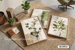 Bộ Tranh Canvas Thực Vật Đương Đại-Ngôn Ngữ Của Ánh Sáng Và Hình Khối Mã-B3-070-D B3 070 D Bộ Tranh Canvas Thực Vật Đương Đại Ngôn Ngữ Của Ánh Sáng Và Hình Khối m5