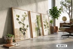 Bộ Tranh Canvas Thực Vật Đương Đại-Ngôn Ngữ Của Ánh Sáng Và Hình Khối Mã-B3-070-D B3 070 D Bộ Tranh Canvas Thực Vật Đương Đại Ngôn Ngữ Của Ánh Sáng Và Hình Khối m6