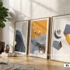 B3 078 A Tranh Canvas Siêu Thực Bộ 3 Bức Nghệ Thuật Decor Phòng Ngủ Đẳng Cấp m1