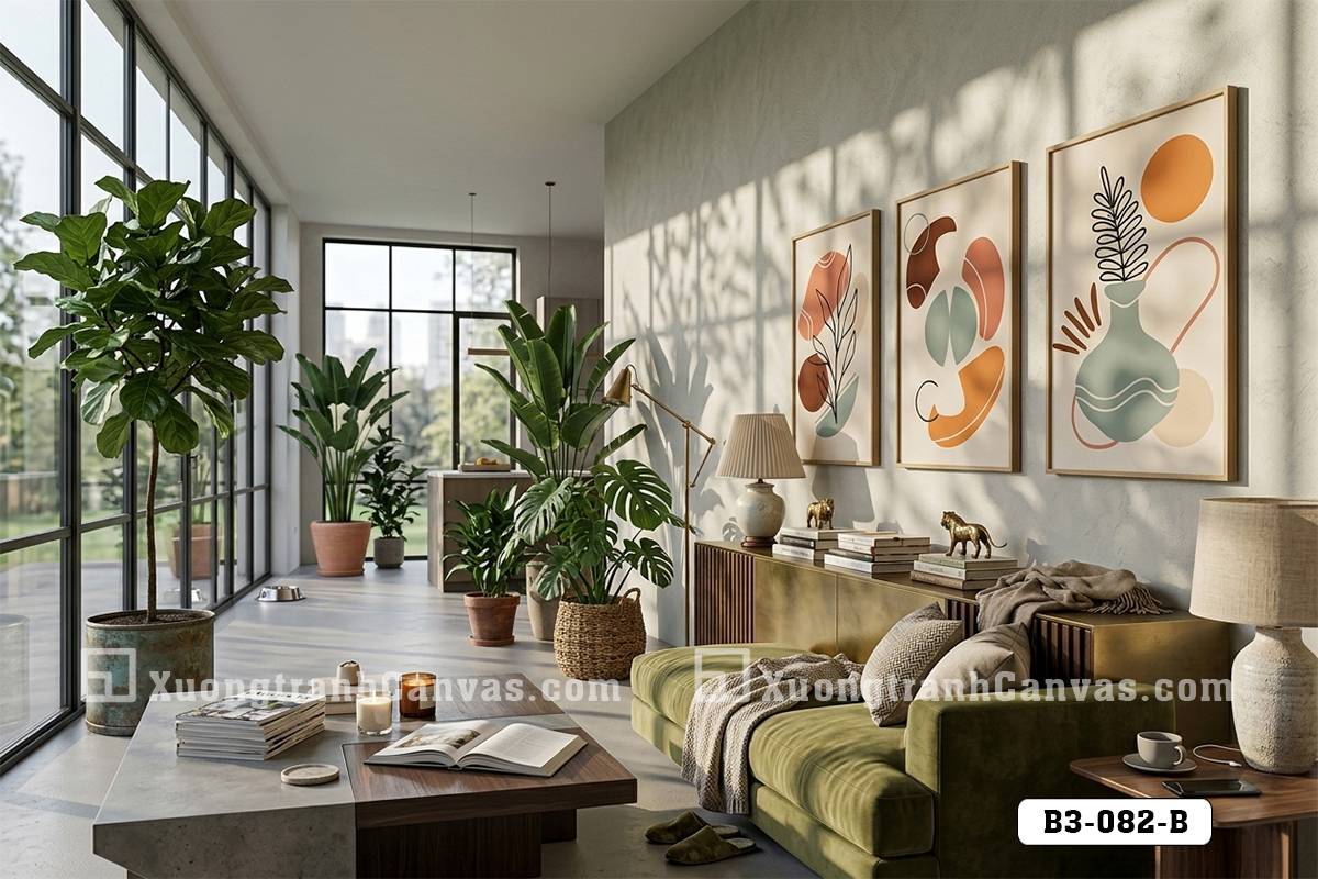 B3 082 B Tranh Canvas Trừu Tượng Boho Sắc Cam Ấm Áp Phong Cách Scandinavian m7 B3 082 B Tranh Canvas Trừu Tượng Boho Sắc Cam Ấm Áp Phong Cách Scandinavian m7