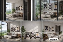 Bộ Tranh Canvas Trừu Tượng Tông Màu Đất Nghệ Thuật Đương Đại Độc Bản Mã-B3-090-B B3 090 B Bộ Tranh Canvas Trừu Tượng Tông Màu Đất Nghệ Thuật Đương Đại Độc Bản m3