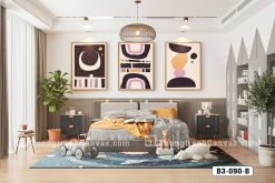 Bộ Tranh Canvas Trừu Tượng Tông Màu Đất Nghệ Thuật Đương Đại Độc Bản Mã-B3-090-B B3 090 B Bộ Tranh Canvas Trừu Tượng Tông Màu Đất Nghệ Thuật Đương Đại Độc Bản m6