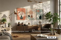Tranh Canvas Tĩnh Vật Trừu Tượng Tông Cam Đất Mid-Century Mã-B3-091-B <p>Đánh thức <strong><em>xúc cảm nghệ thuật</em></strong> bằng bộ <strong>tranh canvas tĩnh vật</strong> mang hơi thở <u>Mid-Century Modern</u> đầy ngẫu hứng. Những hình khối <strong>trừu tượng</strong> hòa quyện cùng <span style="color: #d35400;">sắc cam đất nồng nàn</span> tạo nên một <strong>điểm nhấn thị giác</strong> tuyệt mỹ cho không gian nghỉ ngơi.</p> B3 091 B Tranh Canvas Tĩnh Vật Trừu Tượng Tông Cam Đất Mid Century m6