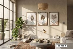 Tranh Canvas Bộ Ba Thảo Mộc Tối Giản Tông Màu Kem Đất Phong Cách Wabi Sabi Mã-B3-092-B B3 092 B Tranh Canvas Bộ Ba Thảo Mộc Tối Giản Tông Màu Kem Đất Phong Cách Wabi Sabi m7