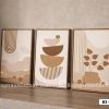 Tranh Canvas Boho Trừu Tượng Tông Cam Đất Decor Phòng Ngủ Mã-B3-094-B B3 094 B Tranh Canvas Boho Trừu Tượng Tông Cam Đất Decor Phòng Ngủ m1